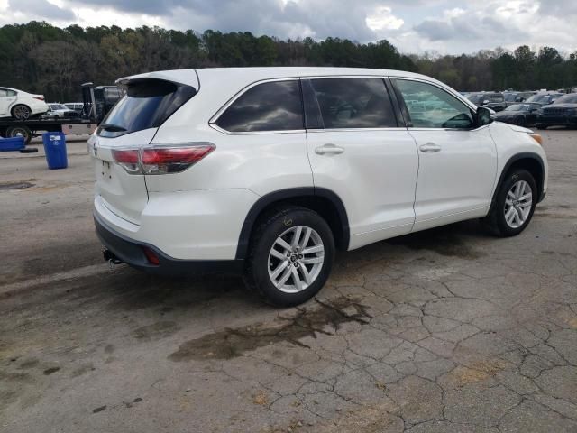 2016 Toyota Highlander LE