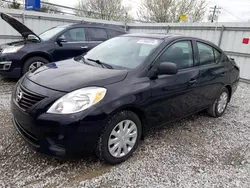 Salvage cars for sale from Copart Walton, KY: 2013 Nissan Versa S
