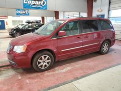 Salvage cars for sale from Copart Angola, NY: 2012 Chrysler Town & Country Touring