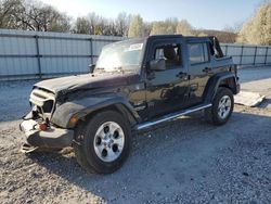 Salvage cars for sale at Prairie Grove, AR auction: 2013 Jeep Wrangler Unlimited Sahara