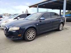 Salvage cars for sale at Hayward, CA auction: 2008 Audi A4 2.0T