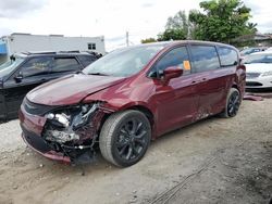 Salvage cars for sale at Opa Locka, FL auction: 2019 Chrysler Pacifica Touring Plus