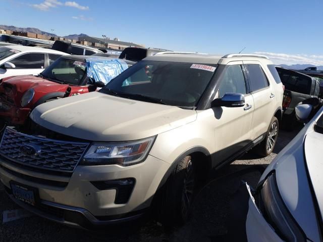 2018 Ford Explorer Platinum