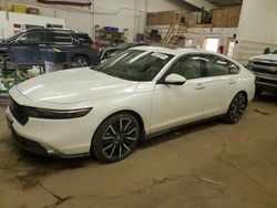 Salvage cars for sale from Copart Ham Lake, MN: 2023 Honda Accord Touring Hybrid