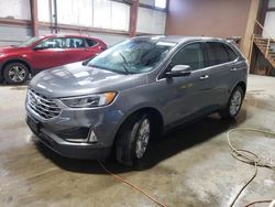 Ford salvage cars for sale: 2022 Ford Edge Titanium