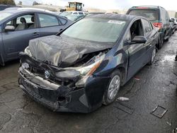 Salvage cars for sale at Martinez, CA auction: 2016 Toyota Prius