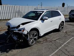 Salvage cars for sale at Van Nuys, CA auction: 2024 Audi Q3 Premium Plus S Line 45