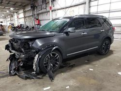 Ford Explorer Limited salvage cars for sale: 2018 Ford Explorer Limited