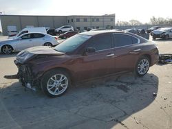 Salvage cars for sale at Wilmer, TX auction: 2013 Nissan Maxima S