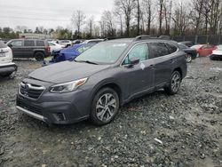 Salvage cars for sale from Copart Waldorf, MD: 2020 Subaru Outback Limited XT