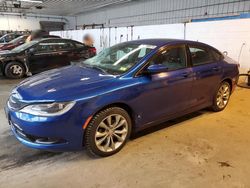 Chrysler 200 S salvage cars for sale: 2015 Chrysler 200 S