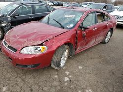 Chevrolet salvage cars for sale: 2012 Chevrolet Impala LTZ