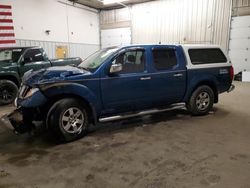 Salvage cars for sale from Copart Candia, NH: 2005 Nissan Frontier Crew Cab LE