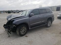 Salvage cars for sale at Kansas City, KS auction: 2017 Lexus GX 460