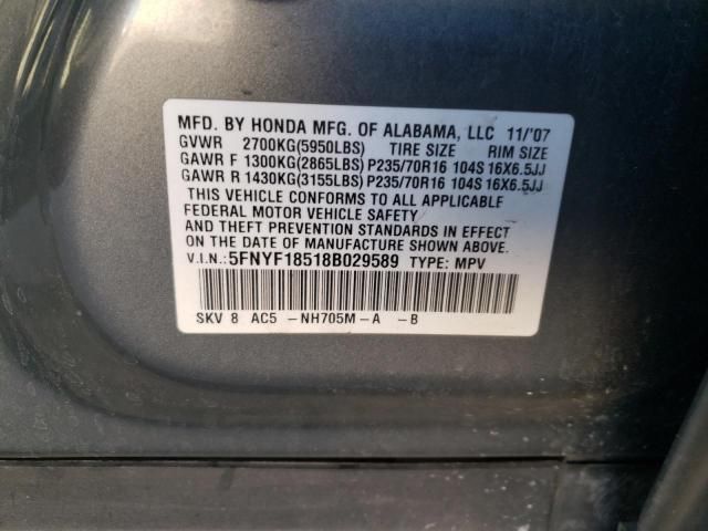 2008 Honda Pilot EXL