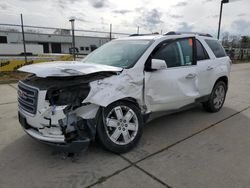 Salvage cars for sale at Sacramento, CA auction: 2017 GMC Acadia Limited SLT-2