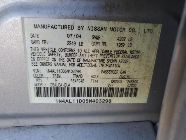 2005 Nissan Altima S