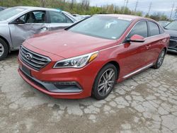 Salvage cars for sale at Bridgeton, MO auction: 2017 Hyundai Sonata Sport