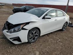 Salvage cars for sale from Copart Rapid City, SD: 2020 KIA Forte FE