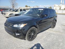 Salvage cars for sale at Tulsa, OK auction: 2015 Land Rover Range Rover Sport SE