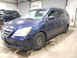 Honda Odyssey LX salvage cars for sale: 2007 Honda Odyssey LX