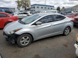 Salvage cars for sale from Copart Albuquerque, NM: 2014 Hyundai Elantra SE