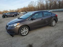 Salvage cars for sale from Copart Ellwood City, PA: 2014 KIA Forte LX