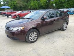 Salvage cars for sale at Ocala, FL auction: 2010 KIA Forte EX