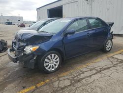 Salvage cars for sale from Copart Chicago Heights, IL: 2013 Toyota Corolla Base