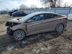 Salvage cars for sale from Copart London, ON: 2016 Hyundai Elantra SE