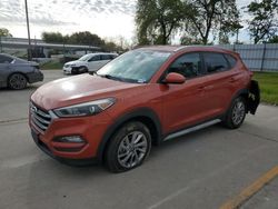 Salvage cars for sale at Sacramento, CA auction: 2017 Hyundai Tucson Limited