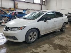 Salvage cars for sale from Copart Nisku, AB: 2014 Honda Civic LX