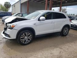 Mitsubishi salvage cars for sale: 2017 Mitsubishi Outlander Sport ES