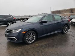 Salvage cars for sale from Copart Fredericksburg, VA: 2020 Honda Civic EXL