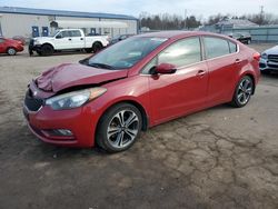 Salvage cars for sale at Pennsburg, PA auction: 2014 KIA Forte EX