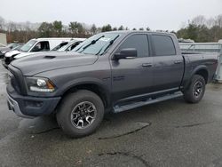Salvage cars for sale at Exeter, RI auction: 2018 Dodge RAM 1500 Rebel