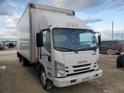 Salvage trucks for sale at Grand Prairie, TX auction: 2018 Isuzu NPR HD