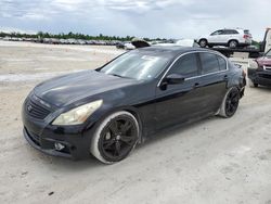 Salvage cars for sale from Copart Arcadia, FL: 2012 Infiniti G37 Base