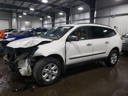 Salvage cars for sale from Copart Ham Lake, MN: 2012 Chevrolet Traverse LS