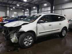 Chevrolet salvage cars for sale: 2012 Chevrolet Traverse LS