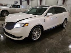 Salvage cars for sale at Avon, MN auction: 2013 Lincoln MKT