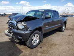 Toyota Tacoma salvage cars for sale: 2012 Toyota Tacoma Double Cab Long BED