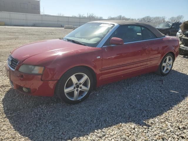 2004 Audi A4 1.8 Cabriolet