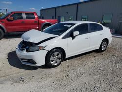 Salvage cars for sale from Copart Arcadia, FL: 2014 Honda Civic LX