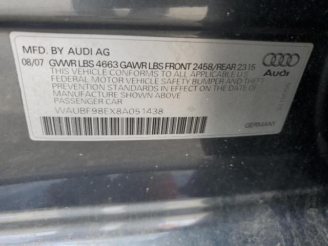 2008 Audi A4 S-LINE 2.0T Turbo