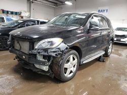 Mercedes-Benz ML 400 4matic Vehiculos salvage en venta: 2015 Mercedes-Benz ML 400 4matic