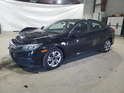 Salvage cars for sale at North Billerica, MA auction: 2016 Honda Civic LX