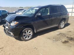 Salvage cars for sale at San Martin, CA auction: 2013 Toyota Highlander Base