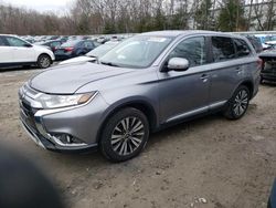 Salvage cars for sale at North Billerica, MA auction: 2019 Mitsubishi Outlander SE