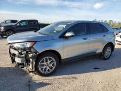 Salvage cars for sale at Houston, TX auction: 2021 Ford Edge SEL